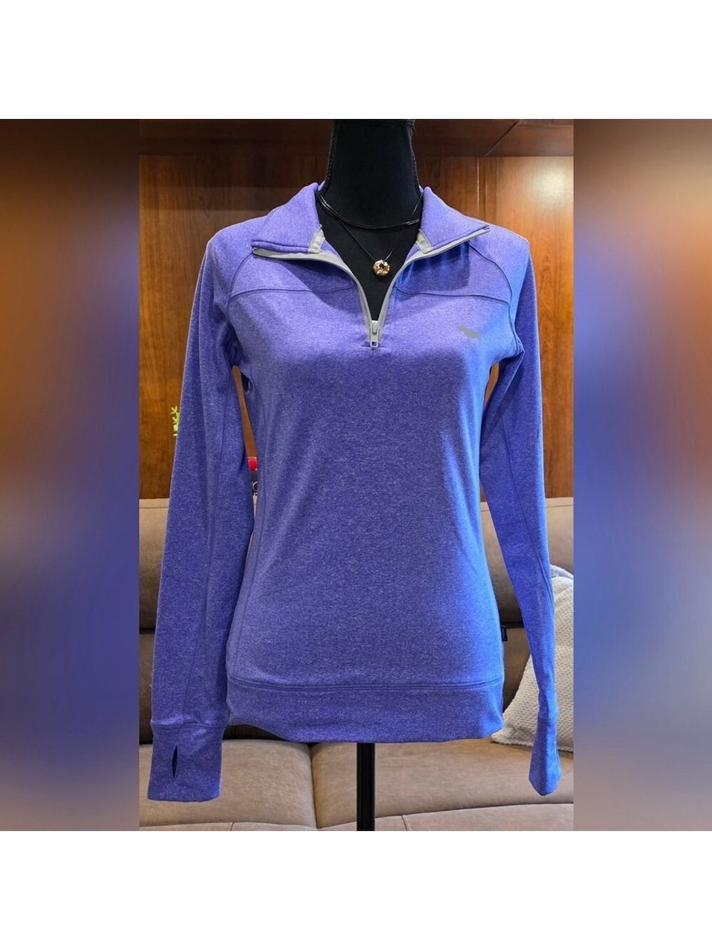 PINK Victoria's Secret Quarter Zip Pullover